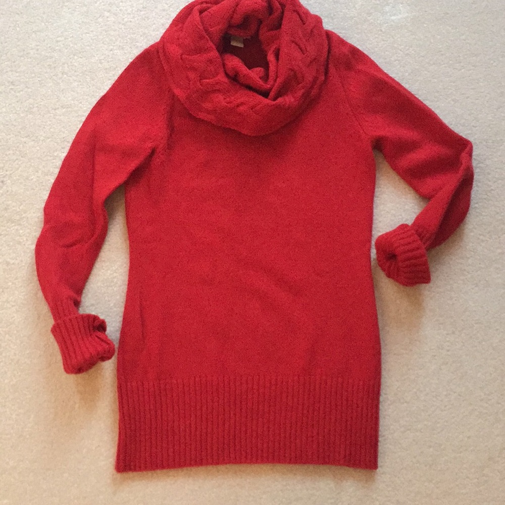 Banana Republic Wool/Cashmere Cowl Neck Sweater